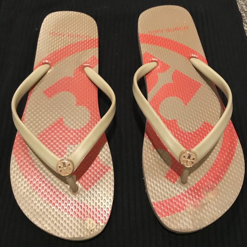 Tory Burch Rubber Flip Flips
